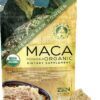 Zen Spirit Maca Root Powder Organic - Peruvian Root Premium Grade Superfood (Raw) - USDA & Vegan Certified - 1 Bag (8oz) - Perfect for Breakfast, Smoothies, Baking & Ice Cream. 14 81iZ3Ebi RL