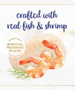 Purina Fancy Feast Wet Cat Food, Flaked Fish & Shrimp Feast - 3 oz. Can 3.00 Ounce (Pack of 24) 22 81iZxyaRSoL 3