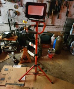 Onforu 2 Pack 60W LED Flood Light, 6000lm, IP66 Waterproof Work Light with Plug, 6500K Daylight White Super Bright Security Light for Outdoor, Yard, Garden, Garage, Lawn 60.0 Watts 32 81ia69bWrxL