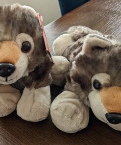 Wild Republic Wolf Plush, Stuffed Animal, Plush Toy, Gifts for Kids, Hug’Ems 7" 34 81ibCFs83qL
