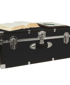 Seward Trunk College Dorm and Camp Storage Footlocker, Black, 30-Inch (SWD5120-10) 11 81iblfMtiL