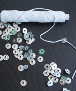 Cozyours Braided Candle Wick Spool 100ft, Metal Sustainer Tabs 100 pcs 100 ft spool 22 81icYvjypL