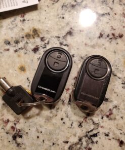 Chamberlain Group MC100-P Universal Garage Door Opener Mini Keychain Remote, Small, Black 33 81ictNgBIBL