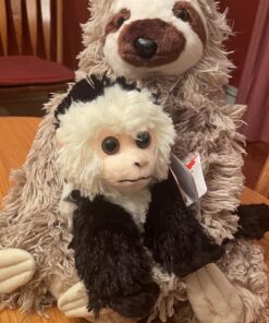 Wild Republic Cuddlekin Three Toed Sloth 12" Plush, Cuddlekins (12257) 45 81ifQngRedL