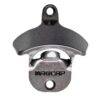 MAGCAP Outdoor Bottle Opener Wall Mounted - Style Magnetic Beer Bottle Opener that Catches Caps - Easy to Install and Incredibly Convenient (Gunmetal Black) 1 Gunmetal Black