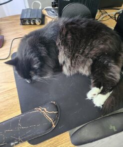 SteelSeries QcK Gaming Mouse Pad - Large Cloth - Optimized For Gaming Sensors Classic Black 30 81ik5UpW6fL