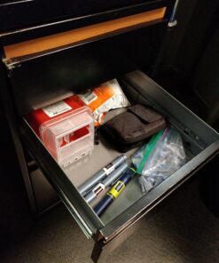 Oakridge Products Sharps Container for Home Use and Professional 1 Quart (3-Pack), Biohazard Needle and Syringe Disposal, Small Portable Container for Travel, CDC Certified 3 34 81ikJAwbvL