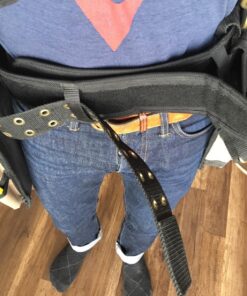 CLC Custom Leathercraft 1608 Electrician's Comfort Lift Combo Tool Belt, 28 Pocket,Black 32 81ikjEEJ6KL