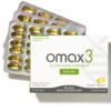 Omax3 Natural Omega 3 Fish Oil Pills 1500 MG EPA DHA - Omega3 Fatty Acid Muscle & Joint Support Supplements - Gluten Free, Wild Caught, Non GMO, 30-Day Supply Blister Packed (1 Box) 60 Count (Pack of 1) 25 81ilPU6K4 L