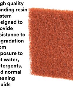 3M Scotch-Brite Griddle Cleaning, Quick Clean Heavy Duty Scour Pad, 4" x 5.25" Pads/Pack, For Baked On Food and Cooking Oils, Use on Hot or Cool Griddle, 15 Count 9 81ilxDwIcL