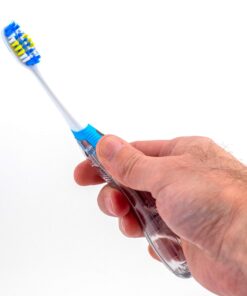 GUM Folding Travel Toothbrush - Compact Head + Tongue Cleaner - Soft Bristled Travel Toothbrushes for Adults 1ct (6pk) 6 Brushes 22 81imDfY2RL