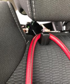 IPELY Universal Car Vehicle Back Seat Headrest Hanger Holder Hook for Bag Purse Cloth Grocery (Black -Set of 2) Black 36 81inXu2Zq7L