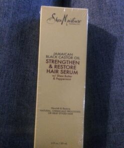Sheamoisture Hair Serum Oil for Damaged Hair Jamaican Black Castor Oil Hair Oil with Shea Butter 2 oz Clean Scent 2 Fl Oz (Pack of 1) 36 81ioGaqg8RL