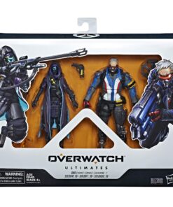 Hasbro Toys Overwatch Ultimates Series Soldier: 76 & Shrike (Ana) Skin Dual Pack 6" Collectible Action Figures 20 81ioIBbZizL