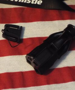 HyperWhistle The Original Worlds Loudest Whistle up to 142db Loud, Very Long Range, for Referee, Coaches, Instructors, Sports, Teachers, Life Guard, Self Defense, Survival, Emergency uses black 45 81ioeCbIyGL
