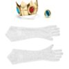 Disguise Women's Nintendo Super Mario Bros.Princess Peach Adult Costume Accessory Kit One Size Gold/Red/Green/White 21 81iqtU2O4zL