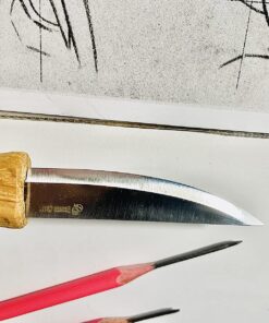 BeaverCraft Sloyd Knife C4 3.14" Wood Carving Sloyd Knife for Whittling and Roughing for beginners and profi - Durable High carbon steel - Spoon Carving Tools - Thin Wood Working Whittling Knife 37 81iqycAqx8L