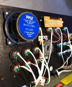 Pyle 4" Car Sound Speaker (Pair) - Upgraded Blue Poly Injection Cone 2-Way 180 Watt Peak w/ Non-fatiguing Butyl Rubber Surround 110 - 20Khz Frequency Response 4 Ohm & 3/4" ASV Voice Coil - PL42BL 38 81irnUSNIaL