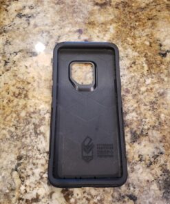 OtterBox Samsung Galaxy S9 Commuter Series Case - BLACK, slim & tough, pocket-friendly, with port protection FFP 42 81irtbpPilL