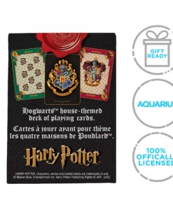AQUARIUS Harry Potter Playing Cards - House Crests Themed Deck of Cards for Your Favorite Card Games - Officially Licensed Harry Potter Merchandise & Collectibles 14 81isZks HmL