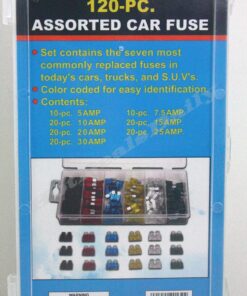 Cal Hawk Tools CAPCF 120Piece Assorted Car Fuse 4 81iseFOWReL