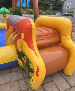 Intex Dinosaur Inflatable Play Center, 98in X 75in X 43in, for Ages 2+ 59 81itT EwwlL