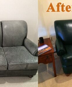 Leather Repair Kit/Leather Color Kit/Cleaner/Color Restorer/Sponge Applicator (Leather Repair) (Vinyl Repair) (Leather Dye) (Dark Brown) Dark Brown 16 81ivcrb6MhL