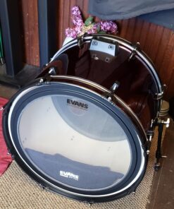 Evans EQ Pad Bass Drum Dampeners - Bass Drum Sound Dampening - Attaches to Drum Shell - Adjustable, Hinged - Controls Attack & Sustain - Great for Close Drum Mics - 1 Multi-Use Pad Damper 15 81iweaKW7eL