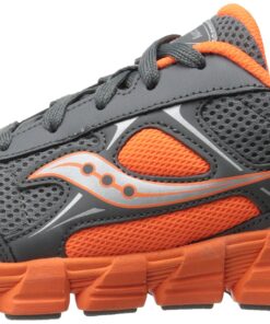Saucony Kotaro 2 Sneaker (Little Kid/Big Kid) Little Kid (4-8 Years) 10.5 Little Kid Grey/Orange 15 81ix19FxYFL