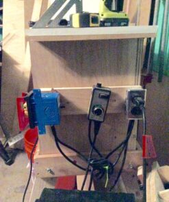 POWERTEC 71054 120V Magnetic Paddle Switch, 1/2 HP, fits Table Saw, Router Table, Drill Press, Bench Saw, Band Saw 1 Count (Pack of 1) 35 81ix5yR13qL