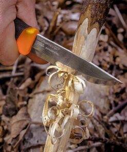 Morakniv Companion Fixed Blade Outdoor Knife with Sandvik Stainless Steel Blade, 4.1-Inch, Military Green 26 81ixxUvDc2L