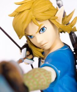 First 4 Figures The Legend of Zelda: Breath of The Wild: Link Figure, Blue Standard 29 81iyeD0O1LL