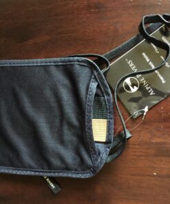 Neck Wallet Travel Pouch & Passport Holder - RFID Blocking plus 5 RFID Sleeves Deluxe Black Premium 29 81j LP0KsOL 1