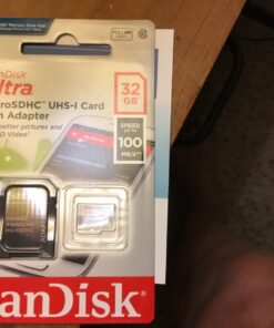 SanDisk Ultra 32GB UHS-I/Class 10 Micro SDHC Memory Card With Adapter - SDSDQUAN-032G-G4A 25 81j1irGb2UL