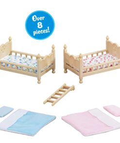 Calico Critters, Doll House Furniture and Décor, Bunk Beds 27 81j2YUKkFGL