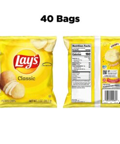 Lay's Classic Potato Chips, 1 Ounce (Pack of 40) 14 81j4PmoKhxL