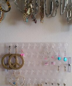 Huji Wall Mount Tie and Belt Rack Organizer, White (1 Pack) 1 33 81j5Q0gG6sL