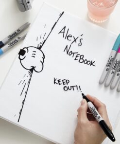 SHARPIE Permanent Markers, Fine Point, Assorted Colors, 12 Count 12 Count (Pack of 1) 29 81j6VbQRq4L 1