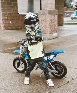 Razor MX350 Dirt Rocket Electric Motocross Bike, Blue, 10-12 inches Mx350 - Blue 37 81j6vlgFISL