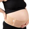 Jill & Joey Maternity Belt - Belly/Back Support Band Brace - Pregnancy Must Haves (Beige, Medium) Beige