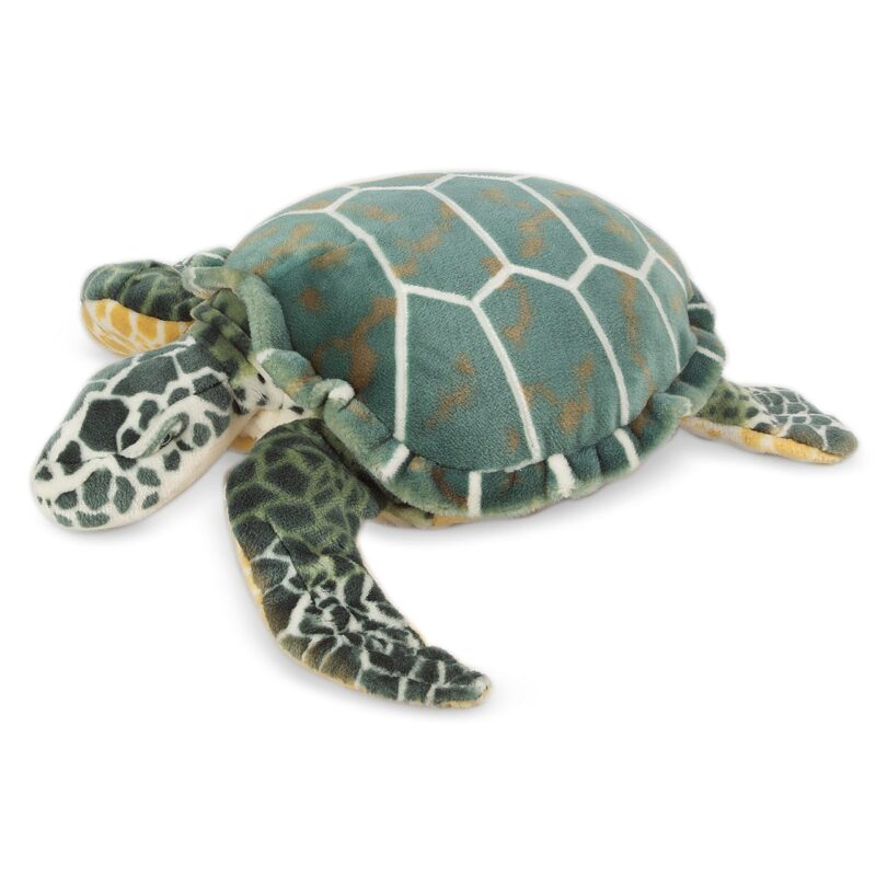 Catalog 9 Melissa & Doug Giant Sea Turtle - Lifelike Stuffed Animal