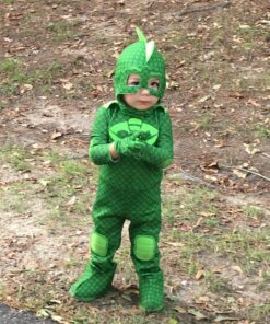 Disguise Deluxe PJ Masks Gekko Costume Small (2T) 35 81j9E32TinL