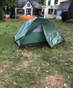 Forceatt Camping Tent 2/3/4 Person, Professional Waterproof & Windproof Lightweight Backpacking Tent Suitable for Outdoor,Hiking,Camping, Mountaineering and Travel 2 people-Dark green 42 81j9LqrLdML