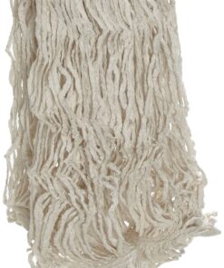 Rubbermaid Commercial Super Stitch Cotton Mop, Large, White, FGD11306WH00 LARGE - 1" Band