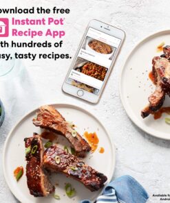 Instant Pot Duo 7-in-1 Electric Pressure Cooker, Slow Cooker, Rice Cooker, Steamer, Sauté, Yogurt Maker, Warmer & Sterilizer, Includes App With Over 800 Recipes, Stainless Steel, 8 Quart 8QT 31 81jEkQvWEKL 1