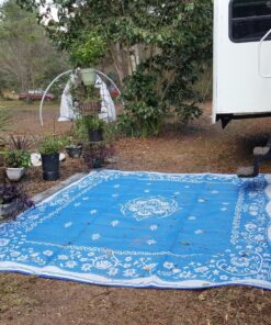 Camco 42851 Oriental Awning Leisure Mat-Blue 9' X 12' 21 81jF2HysgHL 1