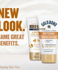 Alternative view of Gold Bond Softening Foot Cream, 4 oz., With Shea Butter to Soften Rough & Dry Feet