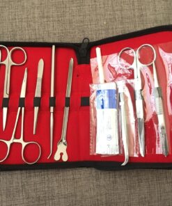 Advanced Dissection Kit Biology Lab Anatomy Dissecting Set with Stainless Steel Scalpel Knife Handle Blades for Medical Students and Veterinary by InstaSkincare 72 81jGBX2JRL