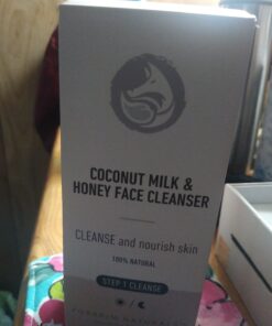 Foxbrim Naturals Coconut Milk & Honey Facial Cleanser with Organic Aloe Vera & Jojoba Oil - No added Fragrance, Gentle & Hydrating Face Wash Gel for Sensitive to Dry Skin, 4oz 35 81jGHC76jTL 1