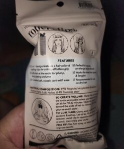 Kitsch Instant Volumizing Hair Clips for Women - Hair Roller Clips with Velcro Roller | Clip for Hair Volume & Curl | Easy to Use Volume Hair Clips for Root Lift of All Hair Type | Curl Clips, 2 Pcs 27 81jHlb2pSiL